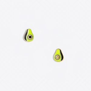 New J. CREW Avocado 陋 Earrings